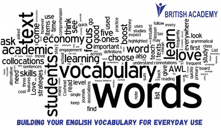 BUILDING YOUR ENGLISH VOCABULARY FOR EVERYDAY USE