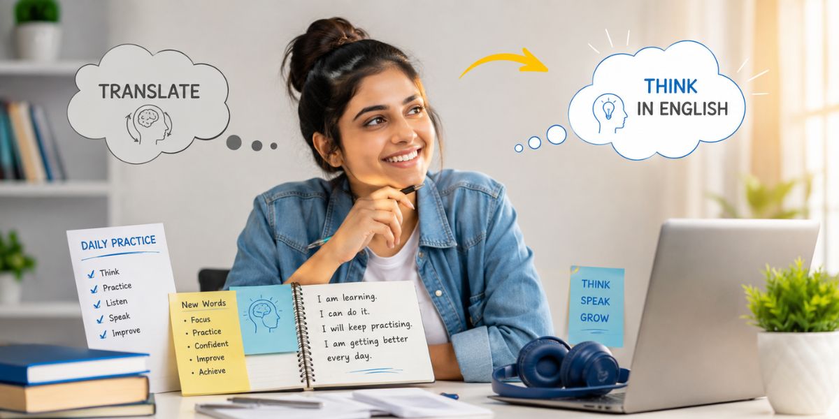 How to Think in English Easy Ways to Stop Translating from Hindi
